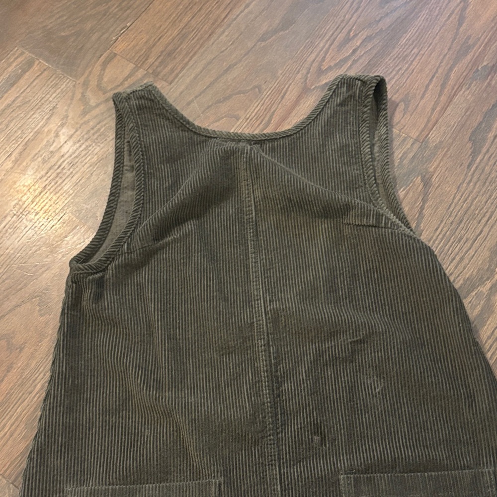 Fashion Women’s Corduroy Dress in Olive Green, Size Small - Picture 6 of 6